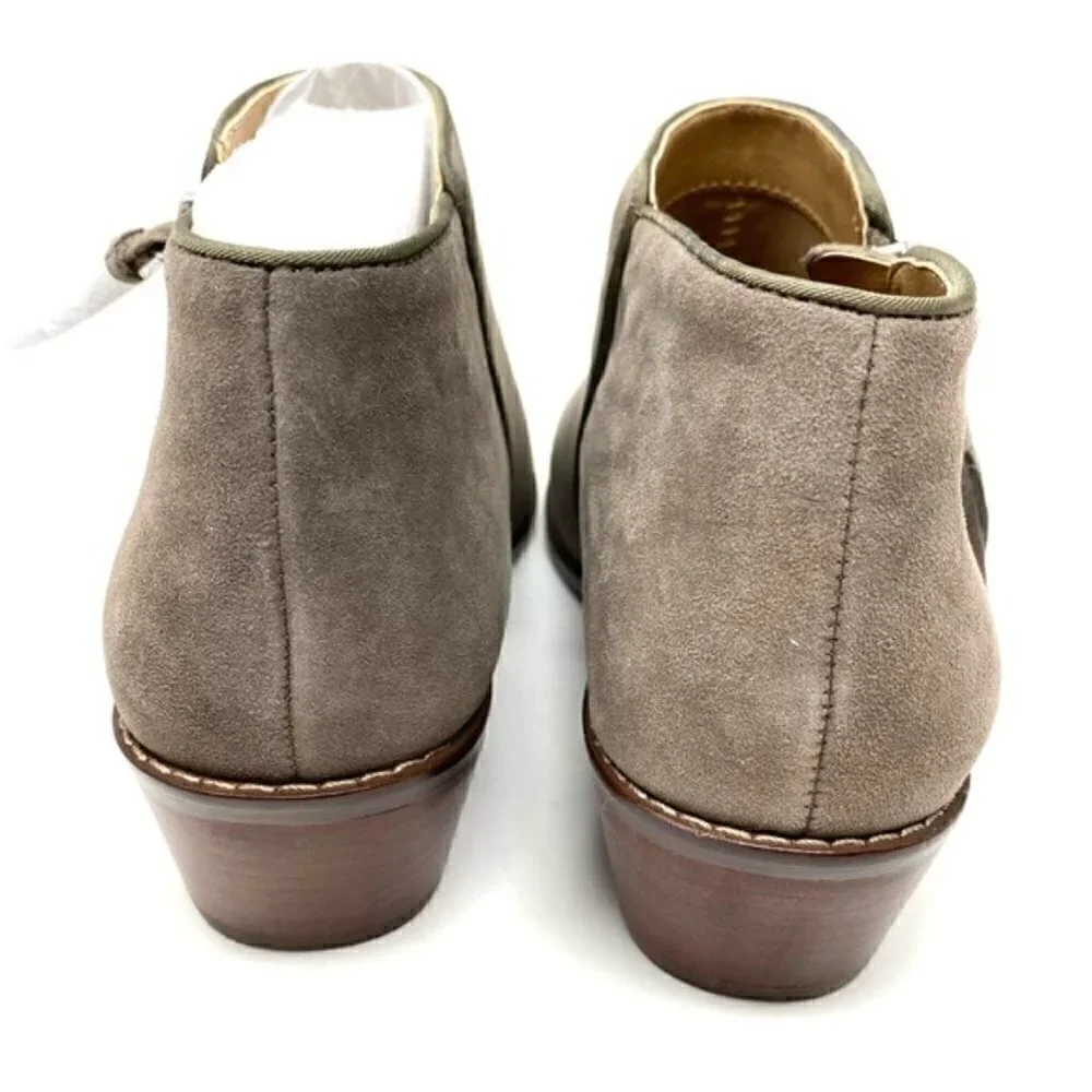 Vionic Joy Serena ankle booties Greige